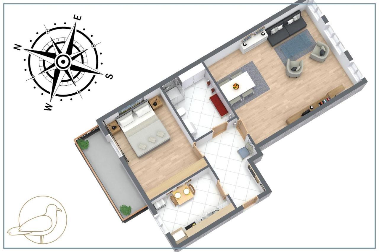 Apartamento Blaue Welle 08 Heringsdorf  Exterior foto